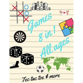 Tec tac toe & more Games 8 in 1 All ages: Printed on high-quality paper, Hangman, Captain's Mistress, Dots & Boxes, Tec tac toe, Tec tac toe 3D, Warsh - Paperback